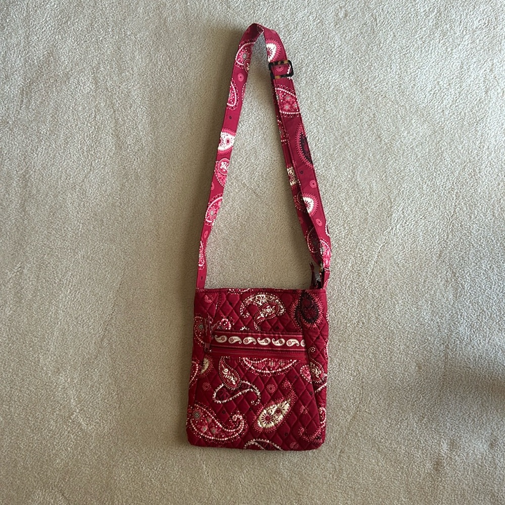 Vera Bradley Raspberry Paisley Tote